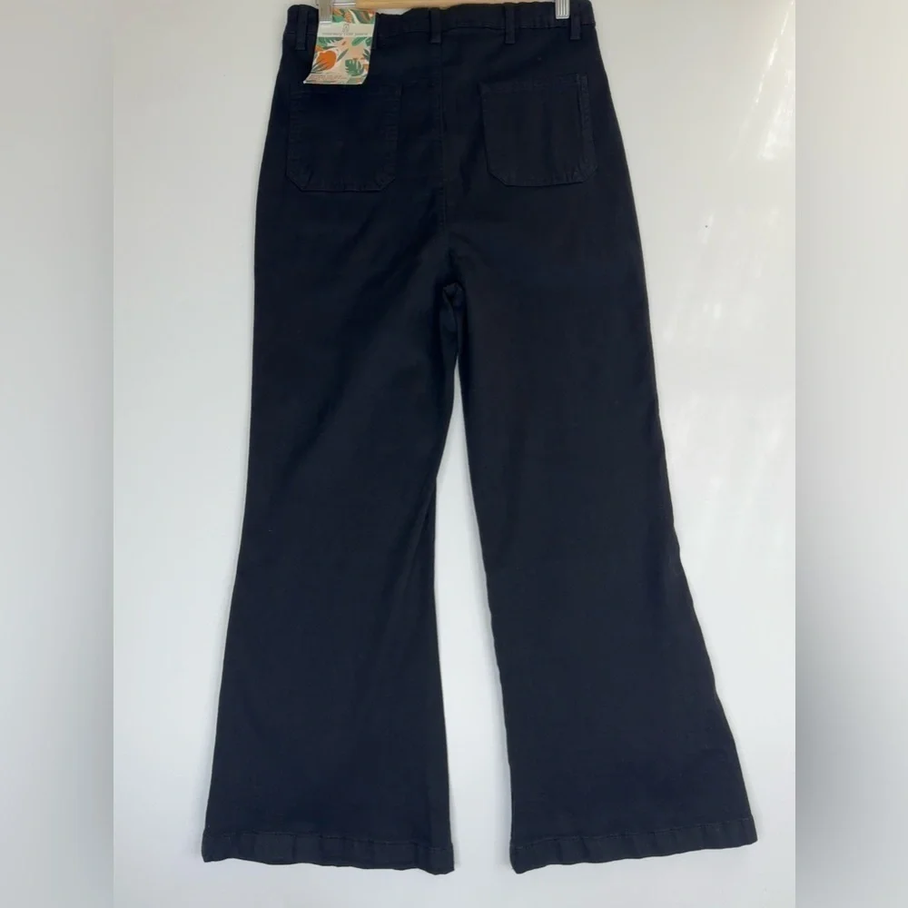 NWT Monkey Ride High Rise Trouser Flare Stretch Jeans Size 11/30